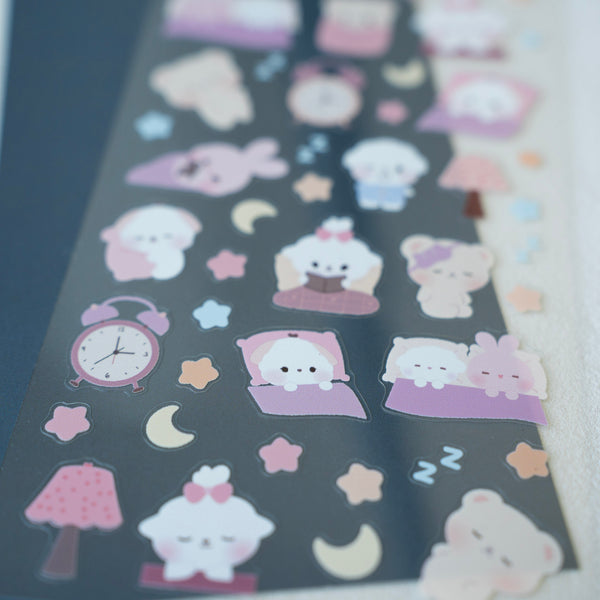 Cozy Nights Sticker Sheet