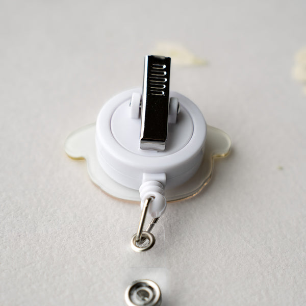 Pompom-uri Badge Reel