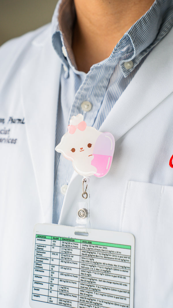 Bibi Pill Badge Reel