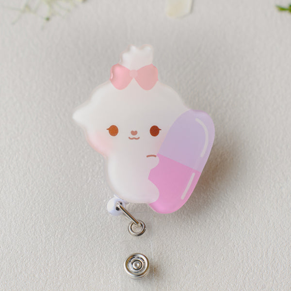 Bibi Pill Badge Reel