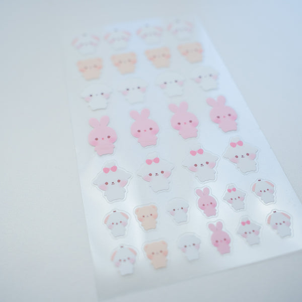 CottonBeri Characters 3 Sticker Sheet