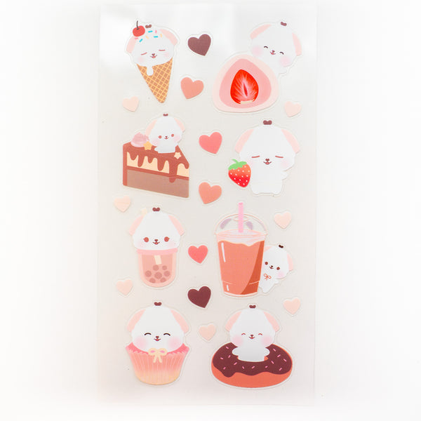 Uri Favorite Desserts Sticker Sheet