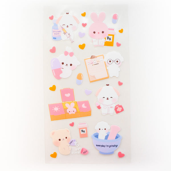 CottonBeri Pharmacy Sticker Sheet