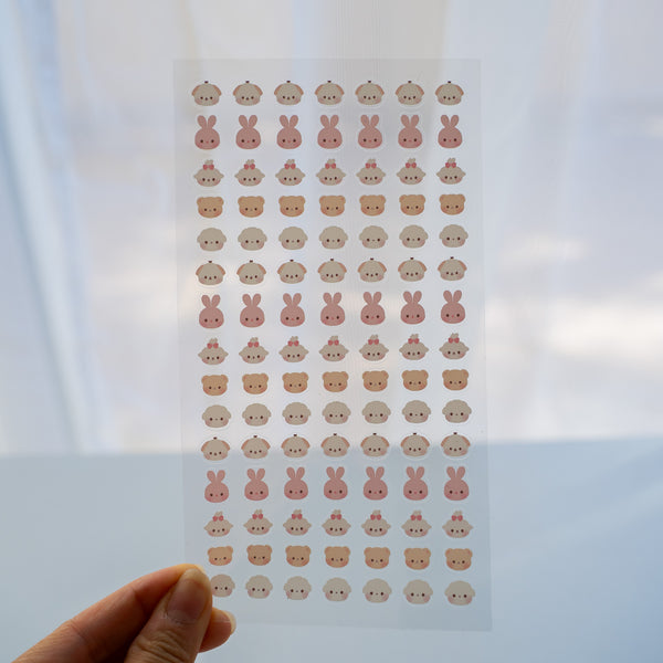 CottonBeri Characters 2 Sticker Sheet