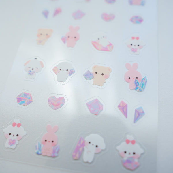 Gemstone Collection Sticker Sheet