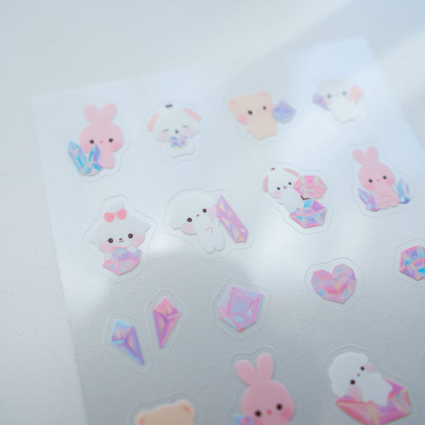 Gemstone Collection Sticker Sheet