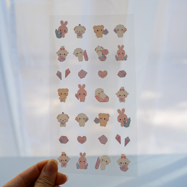 Gemstone Collection Sticker Sheet