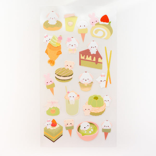 Little Matcha Things Sticker Sheet