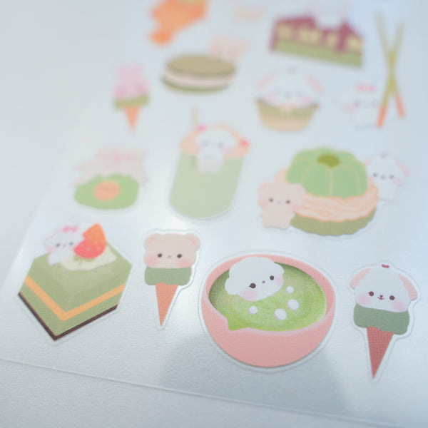 Little Matcha Things Sticker Sheet