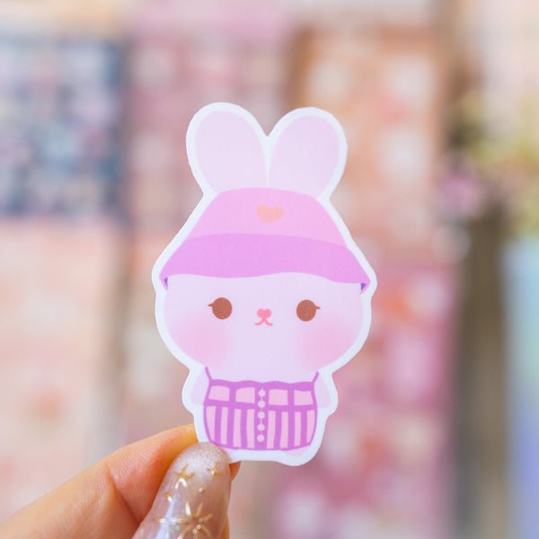 Suki Purple Picnic Dress Sticker
