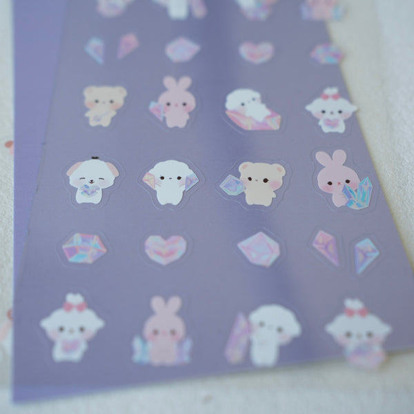Gemstone Collection Sticker Sheet