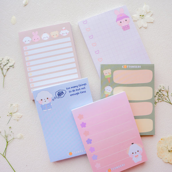 CottonBeri Notepads
