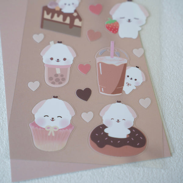 Uri Favorite Desserts Sticker Sheet
