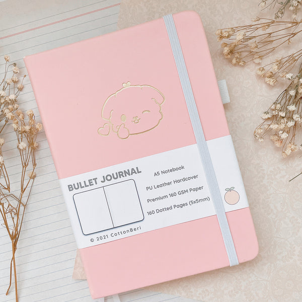 A5 Blush Bullet Journal