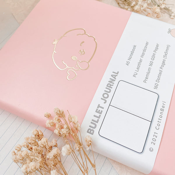A5 Blush Bullet Journal