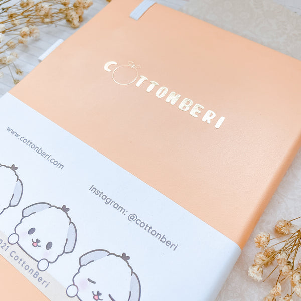 A5 Tangerine Bullet Journal