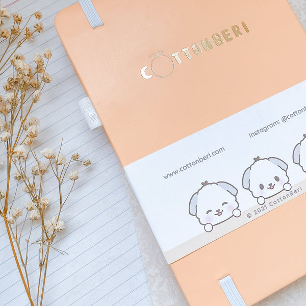A5 Tangerine Bullet Journal