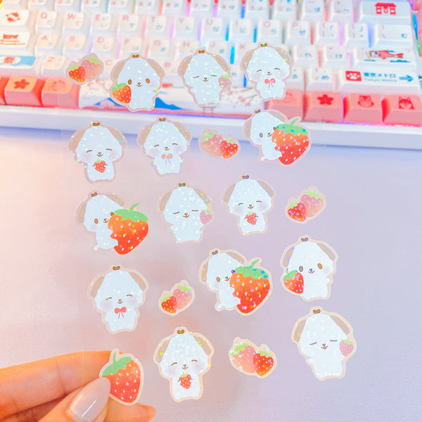 Strawberries Sticker Sheet